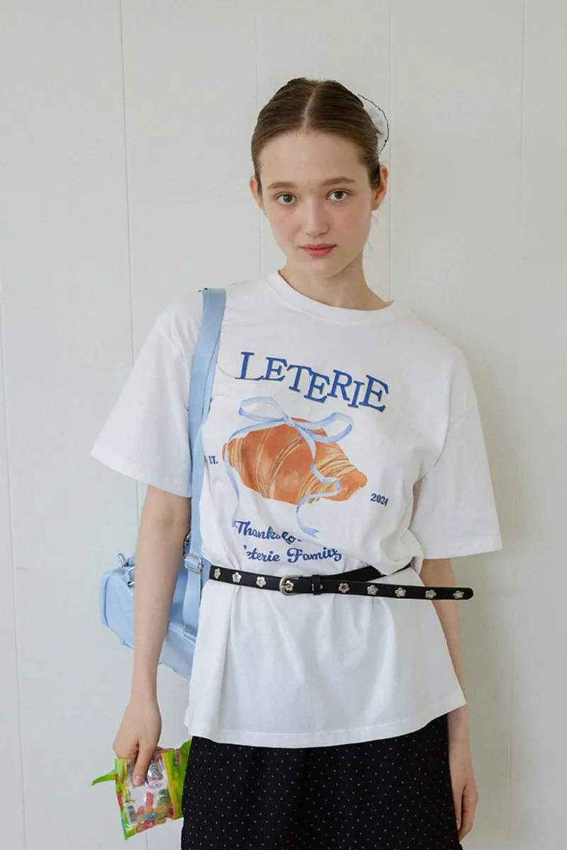LETERIE 甜品可頌T